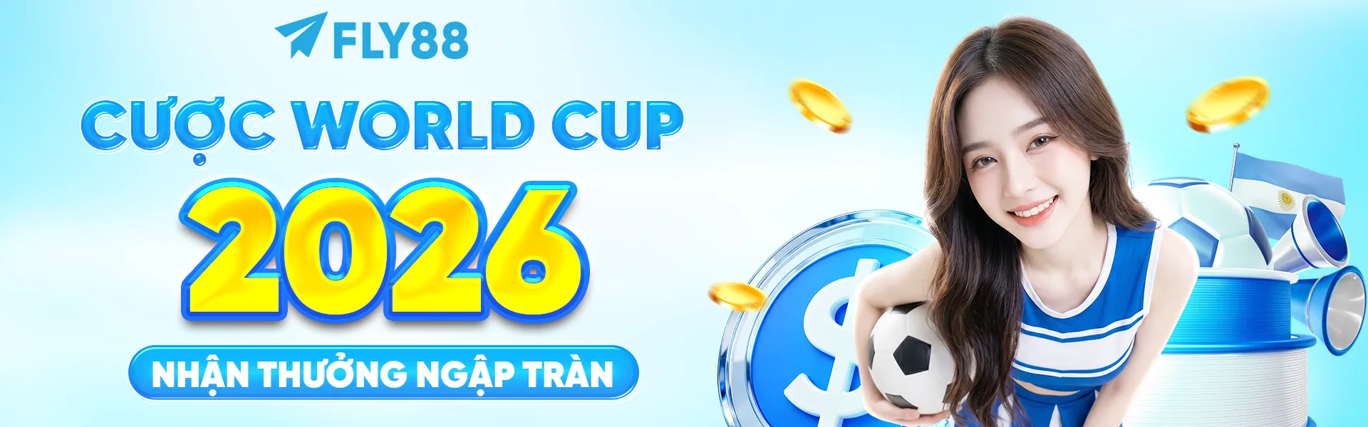 Banner giới thiệu cổng thông tin giải trí Fly88